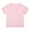 Pink, variant on FLMEI Unisex Infant Baby Crewneck T-Shirt Short Sleeve Solid Color Tees Shirts for Boys Girls 3 Months-3 Years Summer T-Shirt Tops