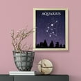 thumbnail image 4 of Designs ByLITA Aquarius Zodiac Sign Night Sky, 8 x 10 Wall Print Inspirational (Unframed) | Home and Office Decor | Astrology Star Sign Bedroom Decoration | Perfect Gift, 4 of 4