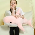 thumbnail image 5 of MorisMos Giant Shark Stuffed Animal 32" Soft Shark Plush Pillow, 5 of 7