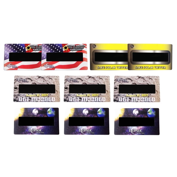 American Paper Optics Eclipse Glasses Ce Certified Safe Solar Eclipse Glasses Assorted Styles Walmart Com Walmart Com