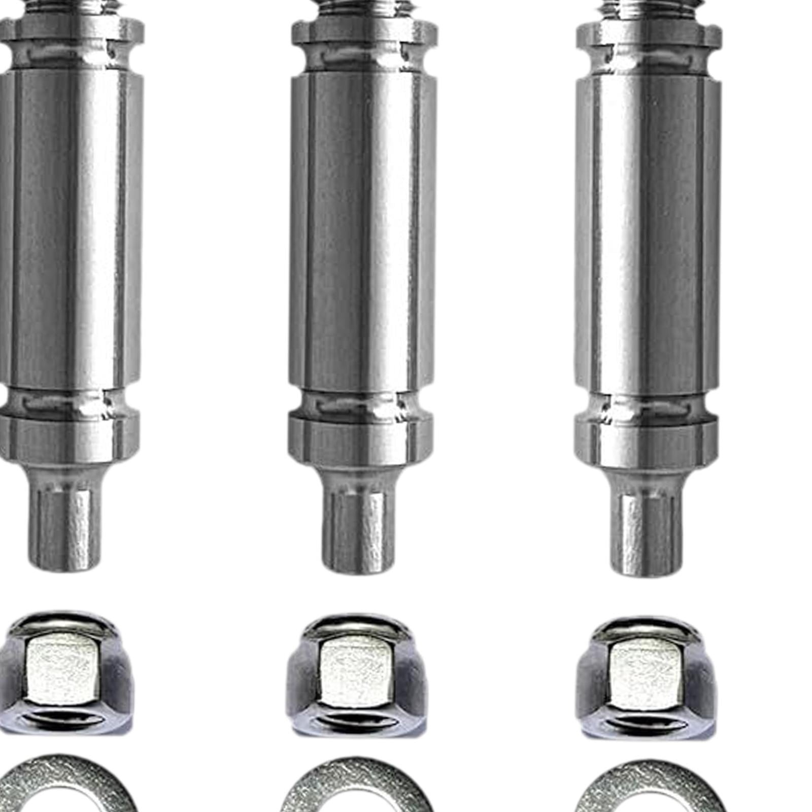 Esquirla 4Pcs Dryer Drum Support Roller Shaft Accessories 1878666.3 Wear Resistant High Performance Sturdy Professional Alloy Steel