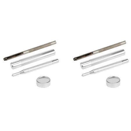 

8PCS 831 Type Metal Snap Fasteners Press Studs Button Installation Tools Hand Punch Tool Set DIY Materials Accessories