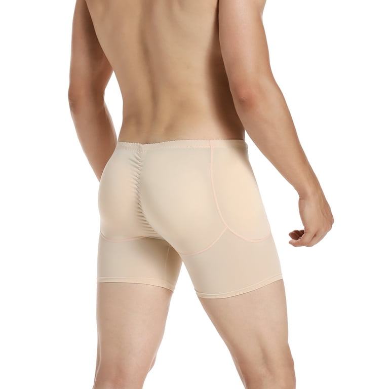SLIMBELLE Men Butt Lifter Shapewear Butt Shaper Boxer Padded Enhancing  Underwear Tummy Control 