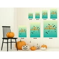 thumbnail image 3 of Awkward Styles Halloween Canvas Wall Art Pumpkin and Bats Home Decor Prints, 3 of 4
