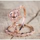 thumbnail image 1 of Elegante anillo de Hip Hop de Color dorado para mujer, conjunto de anillos de boda con piedras rojas de circón incrustadas a la moda, joyería de compromiso nupcial para fiesta Dengxun unisex, 1 of 2