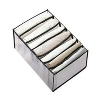 RnemiTe-amo Storage Bins Storage Box Mesh Storage Box Foldable Closet Clothes Dividers Nylon Dresser Compartments Organizers
