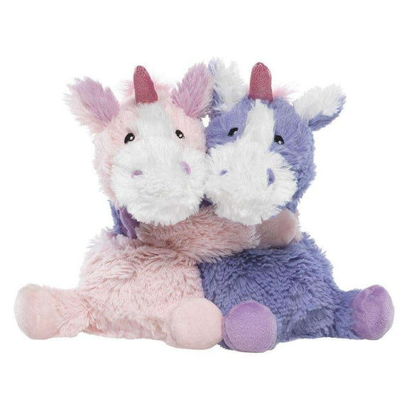 Warmies Unicorn Hugs- Warmies microwavable French Lavender Scented Unicorn-Pink and Purple