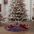 thumbnail image 4 of KLL Christmas Tree Skirt,Party Decorations Farmhouse for Christmas Decorations Holiday Party 36" -Dreamy Dandelion Sunset, 4 of 6