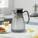 thumbnail image 1 of Botella De Agua Fría De Plástico Jarra de agua de plástico martillado de 1,5 L con tapa de acero para zumos, té y bebidas frías, gris, 1 unidad Rkxzt, 1 of 9