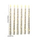 thumbnail image 3 of Velas LED de cadenas de luz 6PC Set - Llama cálida y parpadeante amarilla, velas de plástico blanco beige Decoración ambiental flexible de 27" para interior y exterior, 3 of 6
