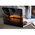 thumbnail image 4 of KSK KAISHEK Hard Protective Shell Case Cover Only Compatible MacBook Air 13 inchs with Retina Display USB Type-C + Black Keyboard Cover Model: A1932 A2179 A2337 m1 (Red series 0320), 4 of 5