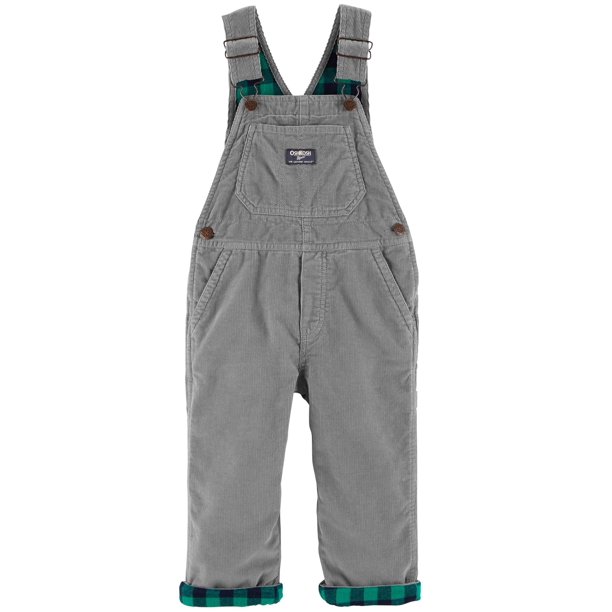 Oshkosh B'gosh OshKosh B'gosh Baby Boys' Corduroy Overalls, Gray, 69