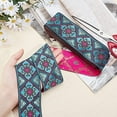 thumbnail image 6 of 2 Inch Embroidered Woven Ribbon 7 Yards Vintage Jacquard Ribbon Boho Flowers Straps Ribbon Fabric Trim Ribbon for Bohemian Persian Clothes Bag Holiday Christmas Decor Gift Wrap Decor, 6 of 9