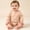 Rose Gold, variant on Baby Solid Long‑Sleeve Crew Neck Bodysuit, Stretch Cuffs & Snap‑Crotch, Skin‑Friendly Soft Fabric, Basic Daily Onesie for Infant 0‑24 Months, Baby Onesies Unisex Green 0-3 Months