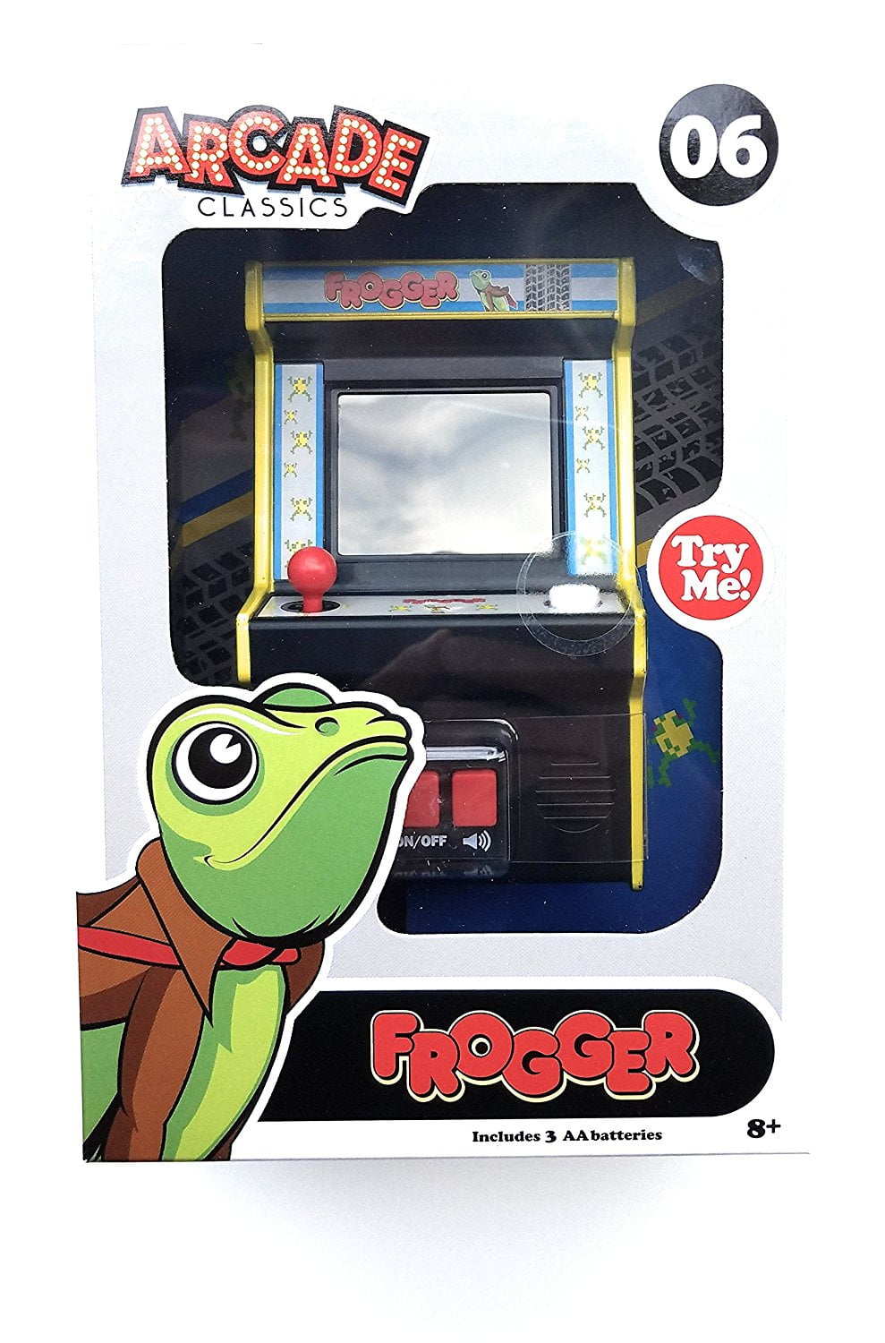 Frogger Mini Game, ARCADE Frogger in it's original form on a subWalmartpact arcade style mini