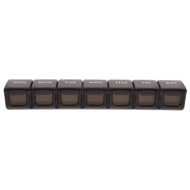 Miangastore Travel Pill Organizer Weekly Pill Box Multi-grids Pill Organizer Weekly Pill Box Convenient Pill Holder