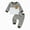 outfits001-AG, variant on NOLDARES Toddler Baby Boy Fall Outfit Letter Print Long Sleeve Sweatshirts Elastic Waist Pants Cute Newborn Clothes Set Size:12-18 M,AG