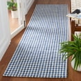 thumbnail image 2 of SAFAVIEH Marbella Kire Geometric Runner Rug, Navy/Ivory, 2'3" x 5', 2 of 11