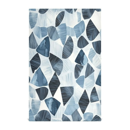 

Cool Toned Modern Pattern Kitchen Towels 6-Piece Pack Tea Towels for Kitchen Decorative Waffle Design 28x18in