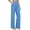 214#Light Blue, variant on Women’s 2026 Summer Cotton Linen Pants High Waisted Straight Leg Lightweight Casual Pants Beige M