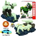 thumbnail image 1 of Screechers-figuras de acción de ataque de bestia para niños, juguetes de transformación, coche de deformación de mosca de velocidad de explosión salvaje, regalos de captura, 1 of 5