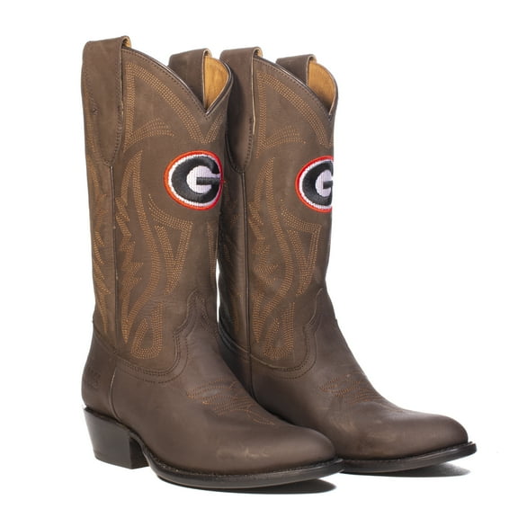 Women's Brown Georgia Bulldogs Western Boots