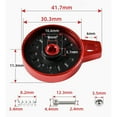 thumbnail image 2 of Bike Fork Remote Lock Out Parts Switch Cap for SR Suntour XCM/XCR/RAIDON/EPICON, 2 of 7