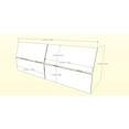 thumbnail image 5 of Nexera 2-Piece Bedset With Bed Frame And Headboard, Grey, Queen, 5 of 5