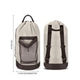 thumbnail image 2 of Mochila para lavandería Dalykate 115L con tirantes, color caqui, 2 of 7