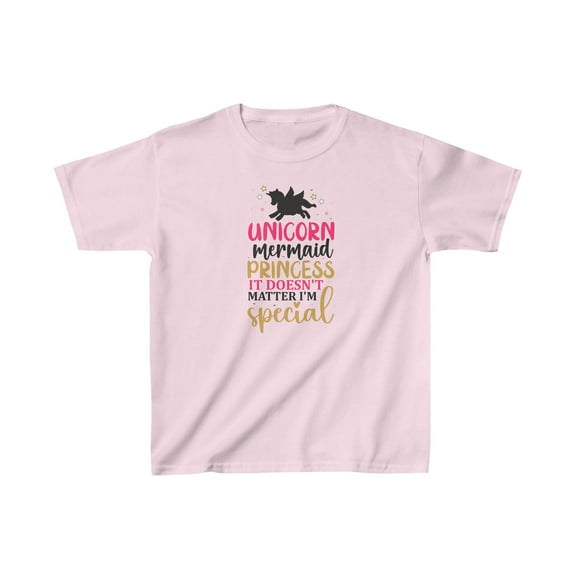 Unicorn, Mermaid, Princess, it doesn’t matter I’m special Youth t-shirt