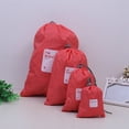 thumbnail image 6 of Anckoeil Travel Drawstring Bag Set - 4 Items Great for Organizing Luggage and Packing Reasons, 6 of 6