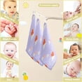 thumbnail image 2 of Coolnut 3 PCS Hearts with Wings in The Clouds Baby Muslin Washcloths, Face Towel Burp Cloths Ultra Soft Absorbent Cotton Bath Wipes Towels for Newborn Boys Girls, 2 of 6