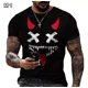 thumbnail image 3 of Camiseta De Manga Corta Con Personalidad De Moda Para Hombre, 3 of 5