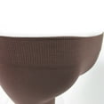 thumbnail image 4 of Seamless Solid Brown Shorts Tight Knee Length Spandex Stretch Athletic Yoga Bike, 4 of 6