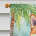 thumbnail image 3 of Shiba Inu Luau House Flag, 3 of 7