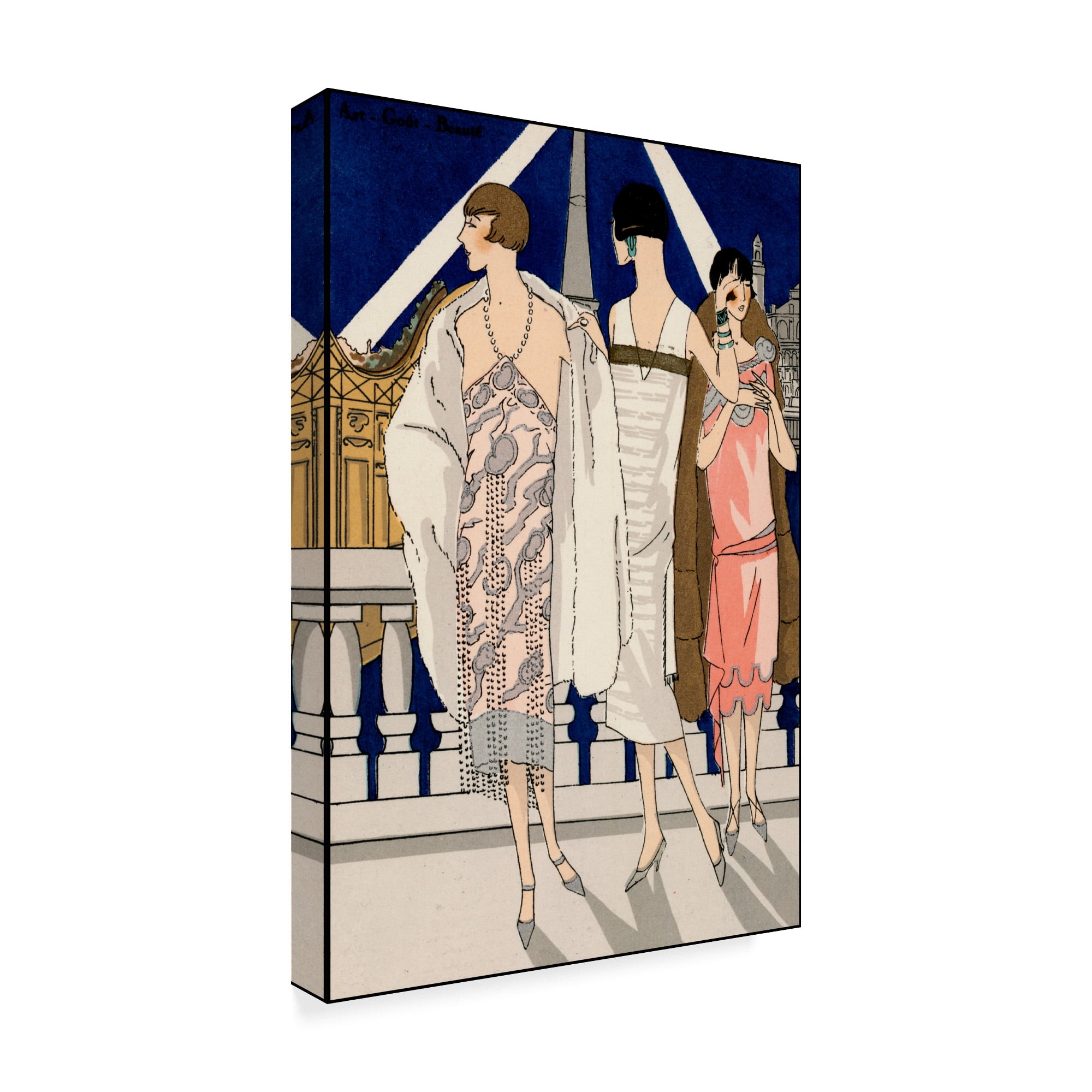 Trademark Fine Art 'Vintage Couture II' Canvas Art by Unknown