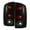 Black Housing With Smoke Lens, variant on AKKON - For 02-06 Ram 1500 03-06 Ram 2500 3500 Pickup Black Smoke Rear Tail Lights Brake Lamps Replacement
