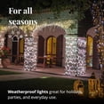 thumbnail image 4 of Luces LED en Cascada Icicle Twinkly 190 LEDs Smart App IP44 5.5 m, 4 of 9