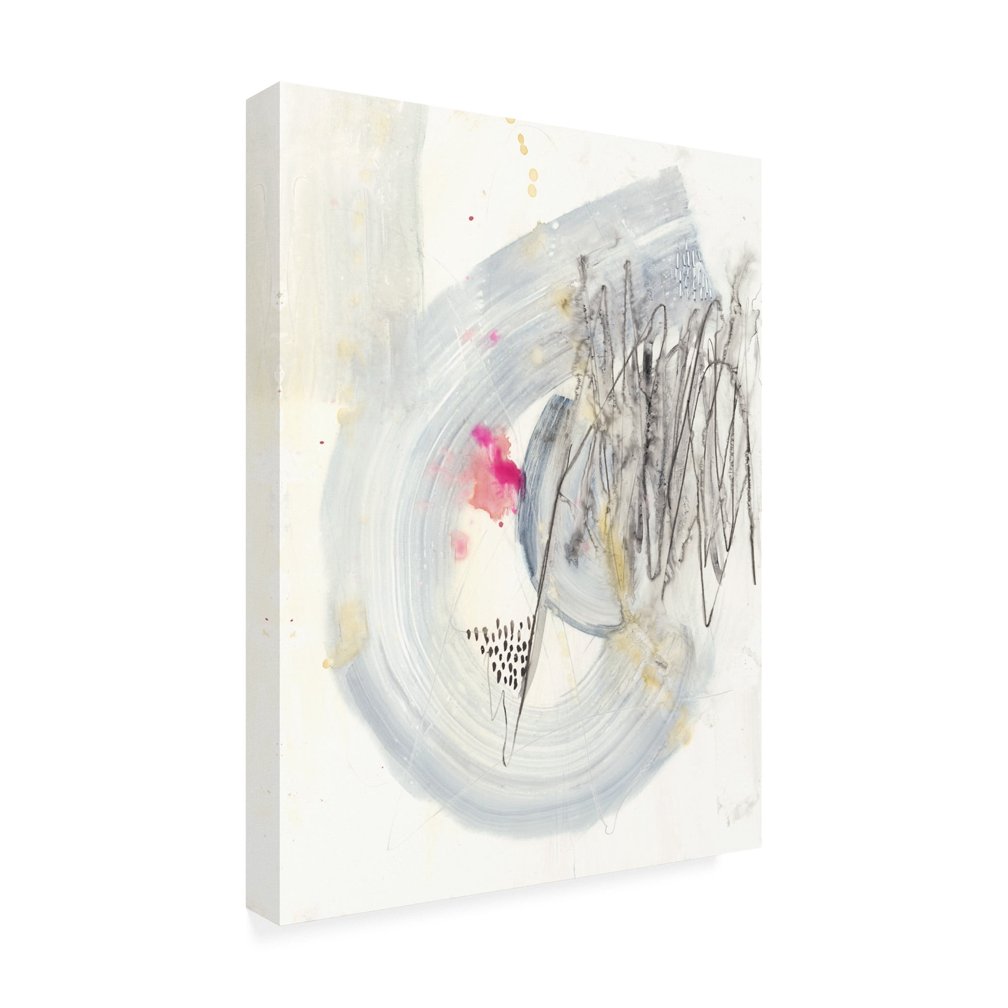 Trademark Fine Art 'Intentions I' Canvas Art by Jennifer Goldberger