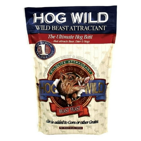 Evolved Habitats 34094 Hog Wild Beast Attractant The Ultimate Hog Bait 4 lb. Bag