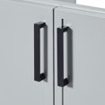 thumbnail image 5 of Ariel Kelly 60 Inch Double Sink Base Cabinet In Grey, 5 of 11