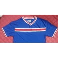 thumbnail image 2 of Men V-Neck T Shirts Design For Walmart Casual Wear T-Shirt Short Sleeve Fitted V-neck Tees for Menswear:Blue Color T-Shirt, 2 of 3