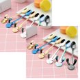 thumbnail image 1 of Oleegame 2PC Stainless Steel Cutlery Set Tools Drinking Coffee Gadget Dog Kitchen Spoons Set Flatware Long Handle 6pc Kitchen，Dining & Bar, 1 of 5