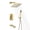 Brushed Gold, variant on Sumerain Shower System, Shower Faucet Set Complete with Waterfall Tub Spout, 8" Rain Shower Head and HandHeld, Chrome Finish