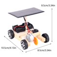 thumbnail image 3 of DIY Solar Powered Car Kit, STEM Science Experiment Toy, Transparent Gear Model for Kids, Educational Engineering Project, School Science Fair, No Battery Needed, 3 of 8