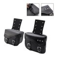 thumbnail image 3 of Tail Bag Side Saddlebag Tail Bag Luggage Pouch Storage Black 28L For Motorbike, 3 of 12
