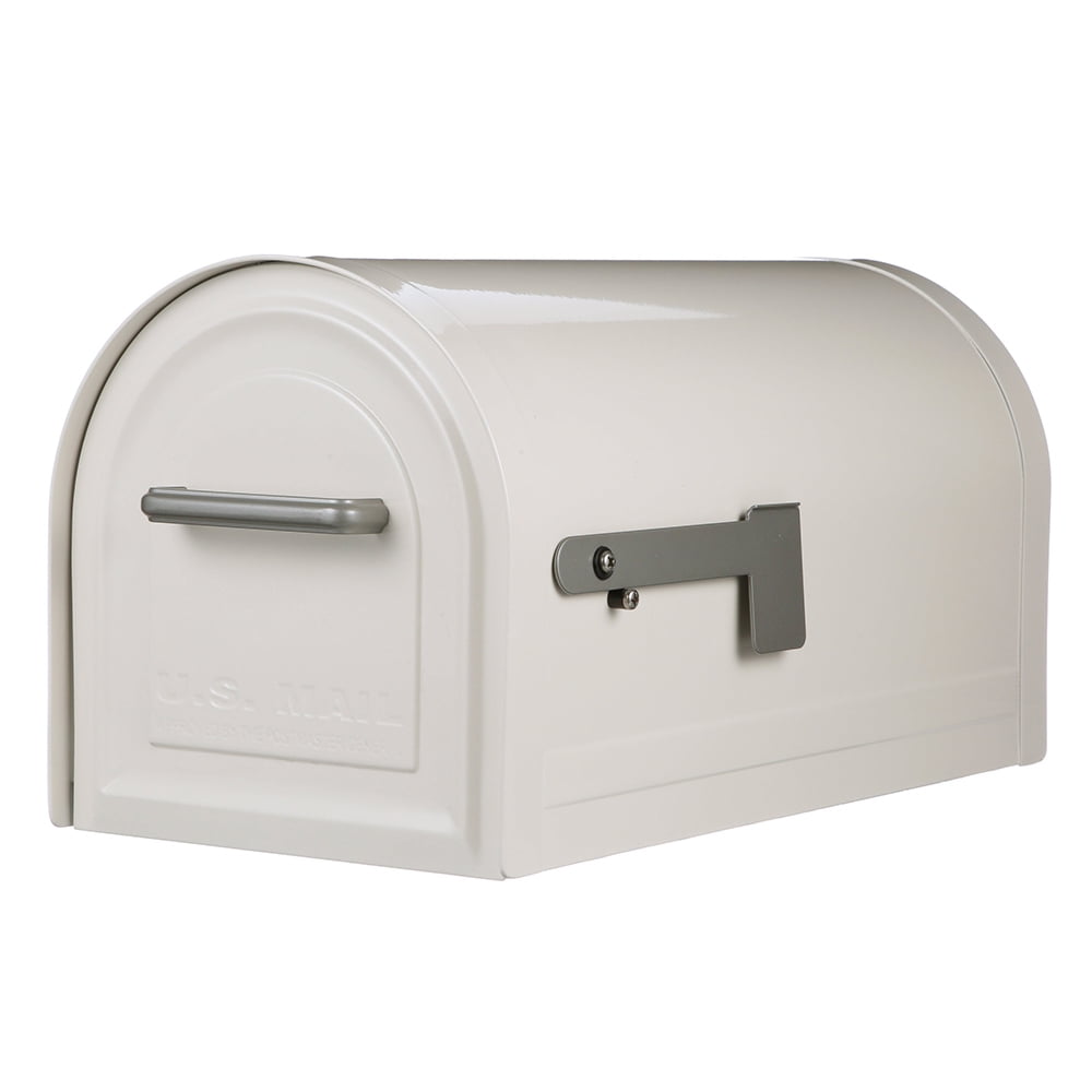 Gibraltar Mailboxes Reliant Locking Large Capacity Galvanized Steel Black Post Mount... by Solar Group Inc.