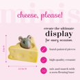 thumbnail image 2 of Nora Fleming Mini Peint à la Main: Cheese Please (Souris et Fromage) A223, 2 of 5
