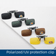 thumbnail image 3 of Clip polarizado gafas de sol Clip gafas de sol Clip gafas visión nocturna gafas de pesca Clip, 3 of 5