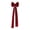 Red, variant on Dserhfy Chair Sash Bow Reusable Chair Back Velvet Bow Universal Wedding Events Banquet Anniversary Bridal Banquet Party Dining Chair Cover Decoration